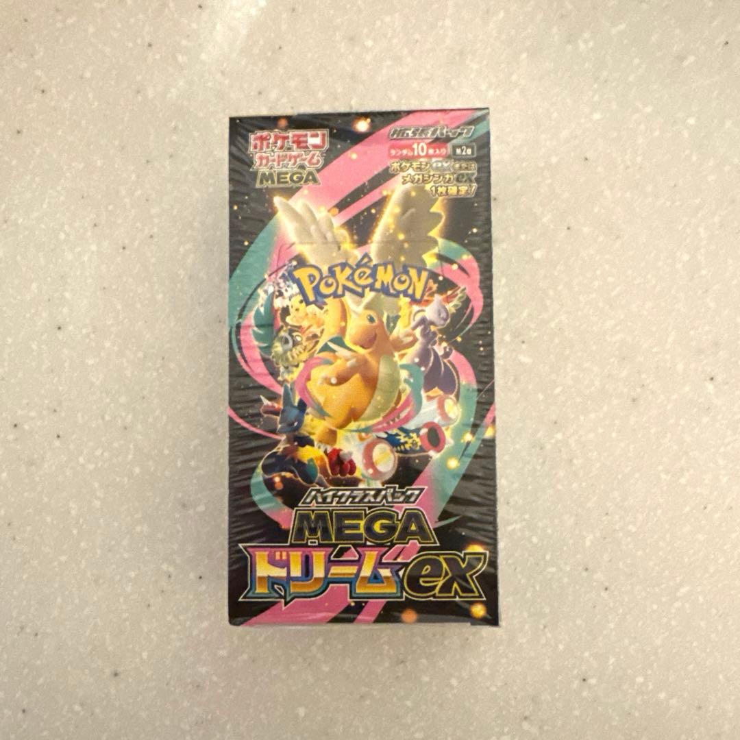 【新品未開封】ポケモンカードMEGAドリームex ボックス シュリンク付1BOX ポケモンカードゲーム MEGAドリームex BOX MEGA ハイクラスパック 新品