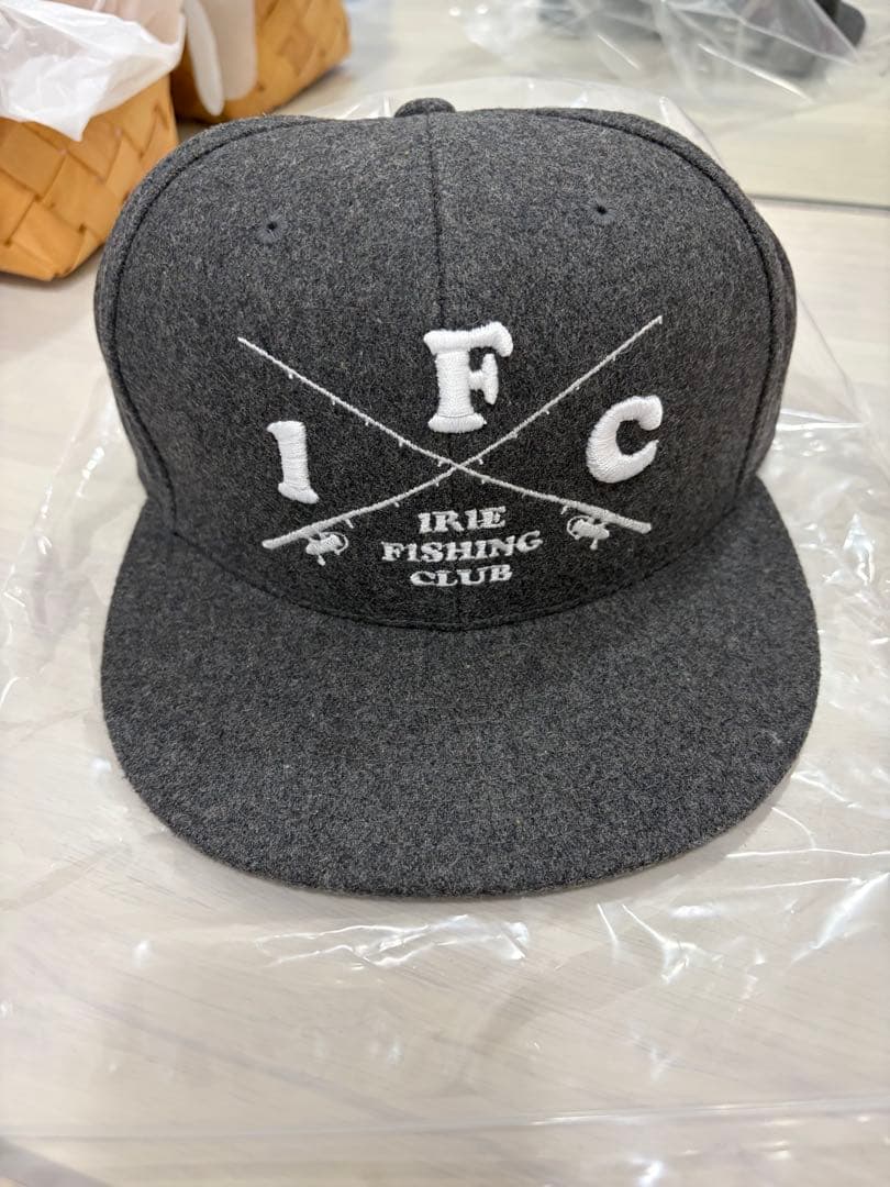 IRIE FISHING CLUB グレー 帽子　新品 Irie Fishing Club グレー ニット帽 - メルカリ