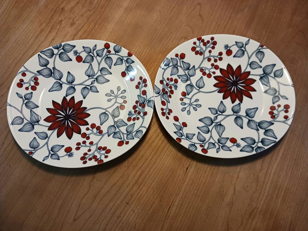 ③ルノ フロストベリー オーバール プレート 25㎝ 2枚セット - メルカリ