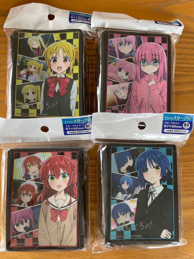 ぼっちざろっく スリーブ 4種類 - メルカリ