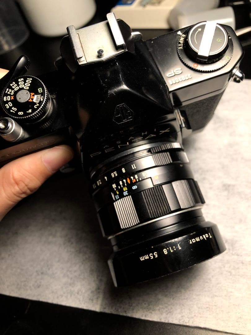 整備済 PENTAX SP レンズ55 1.8 付き フィルムカメラ 実用品 - メルカリ