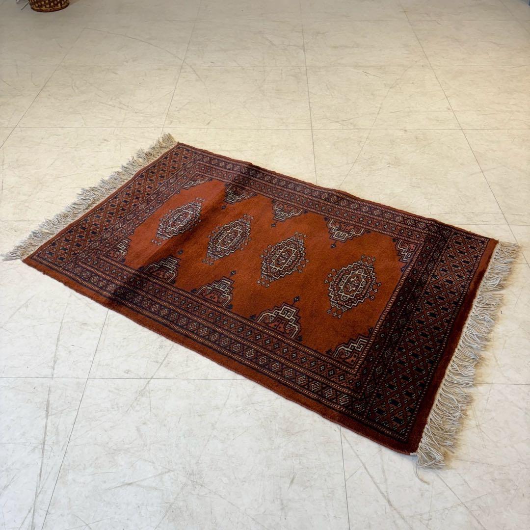 パキスタン　手織り　絨毯　ラグ　サルーク トライバルラグ[パキスタン サルーク] パキスタン産 / 1970年代