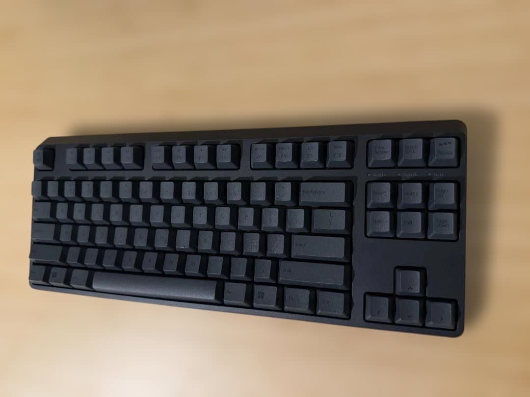 【ほぼ新品】REALFORCE R4 英語配列 / R4HD11 キーボード REALFORCE R4 45g荷重・テンキーレス(英語配列)(Mac
