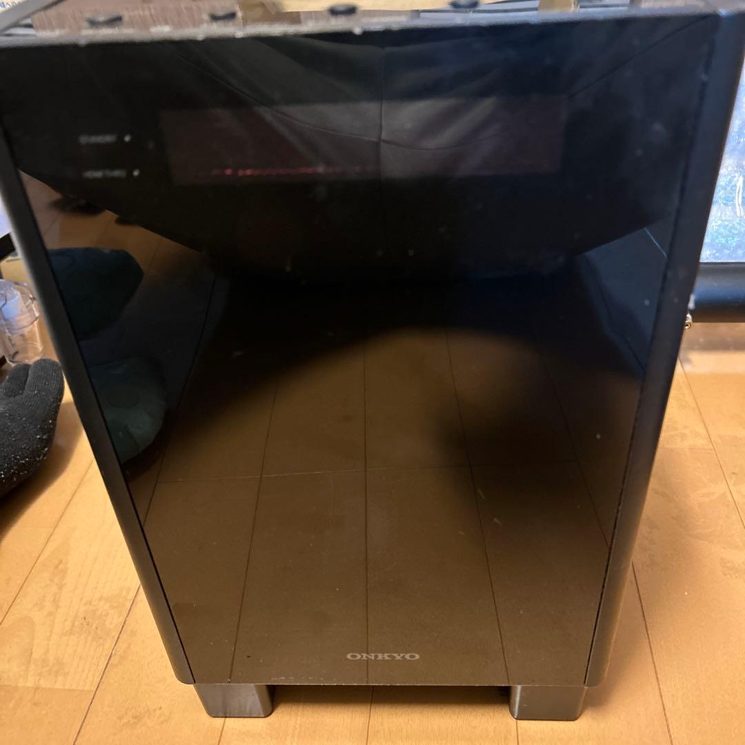 ONKYO ブラック サブウーファー Amazon.co.jp: ONKYO SL-T300 サブウーファーシステム アンプ内蔵