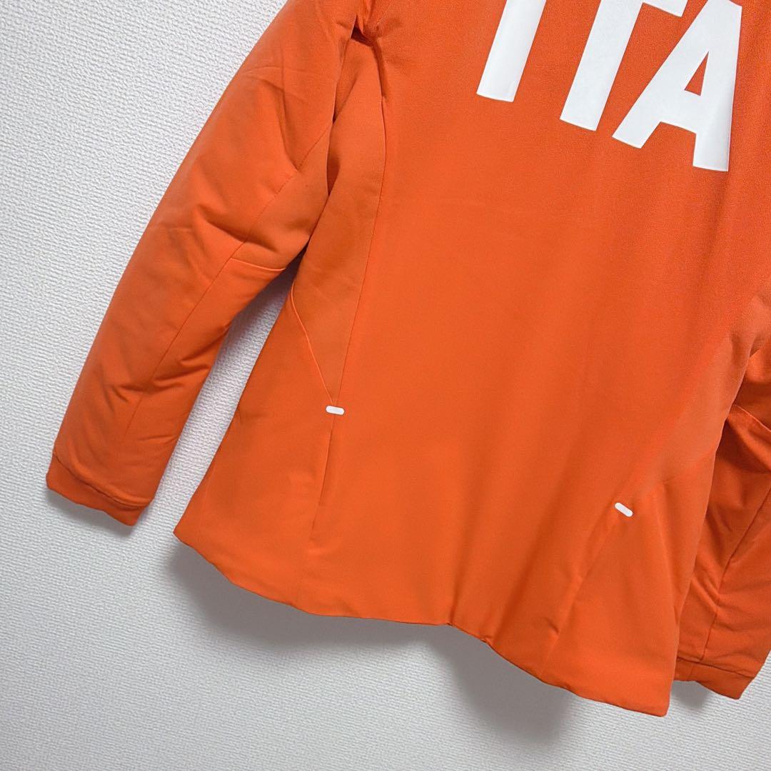 新品未使用 Kappa カッパ イタリア国旗刺繍 ゴルフジャケット オレンジ