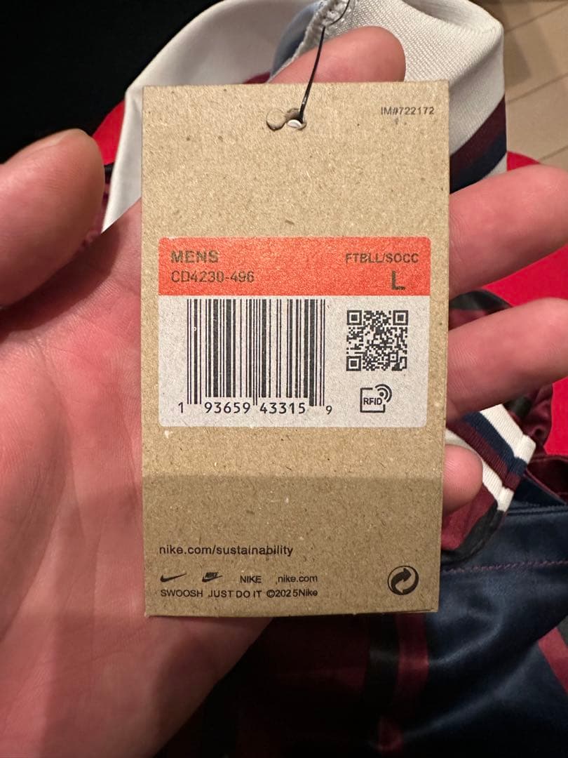 新品タグ付き】FCバルセロナ125周年記念ユニフォームロナウジーニョ