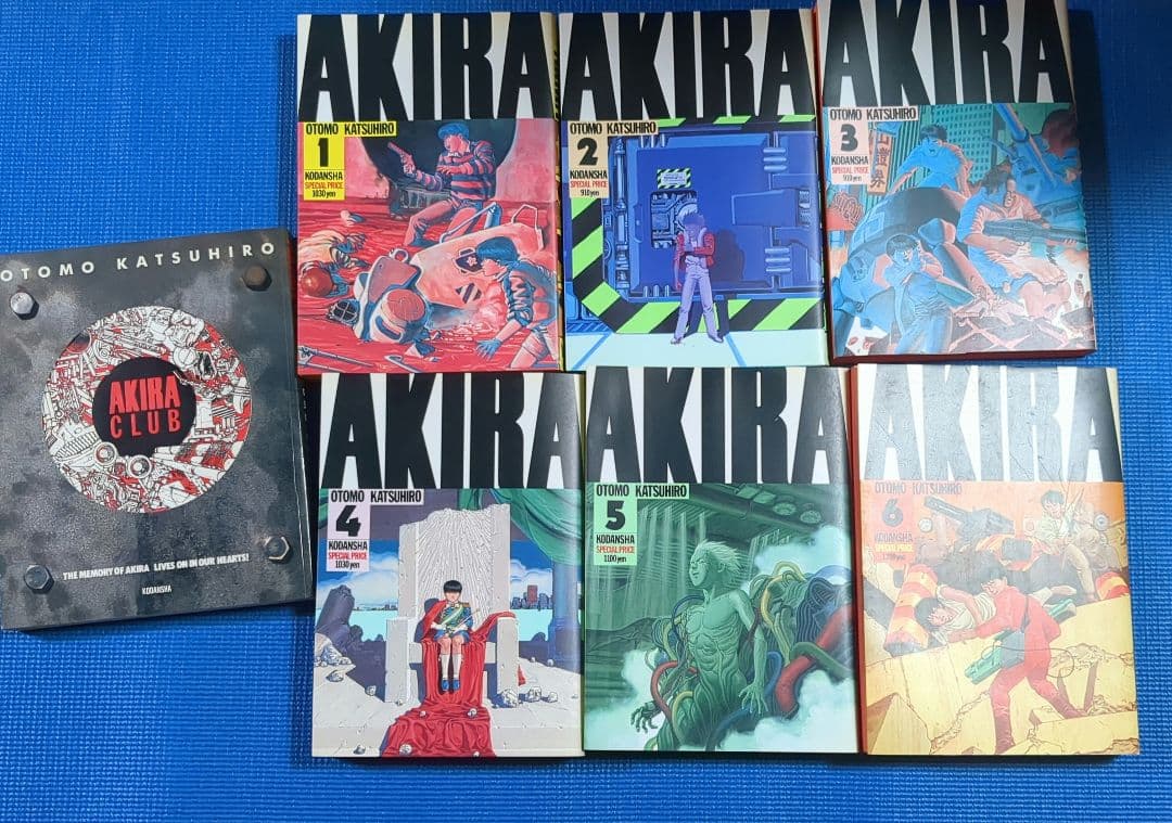 AKIRA 初版本全6巻セット 大友克洋 AKIRA 初版 全6揃 い*