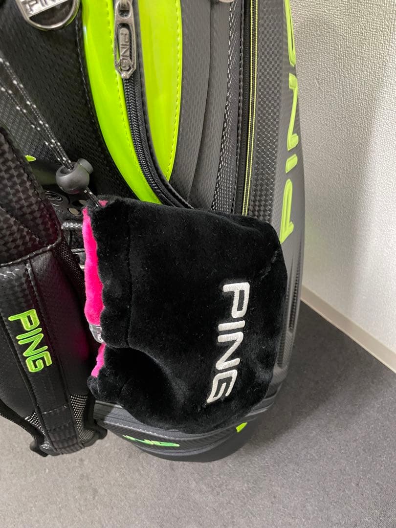 美品】PING ピン 9.5型 ゴルフキャディバッグ メンズ 人気モデル