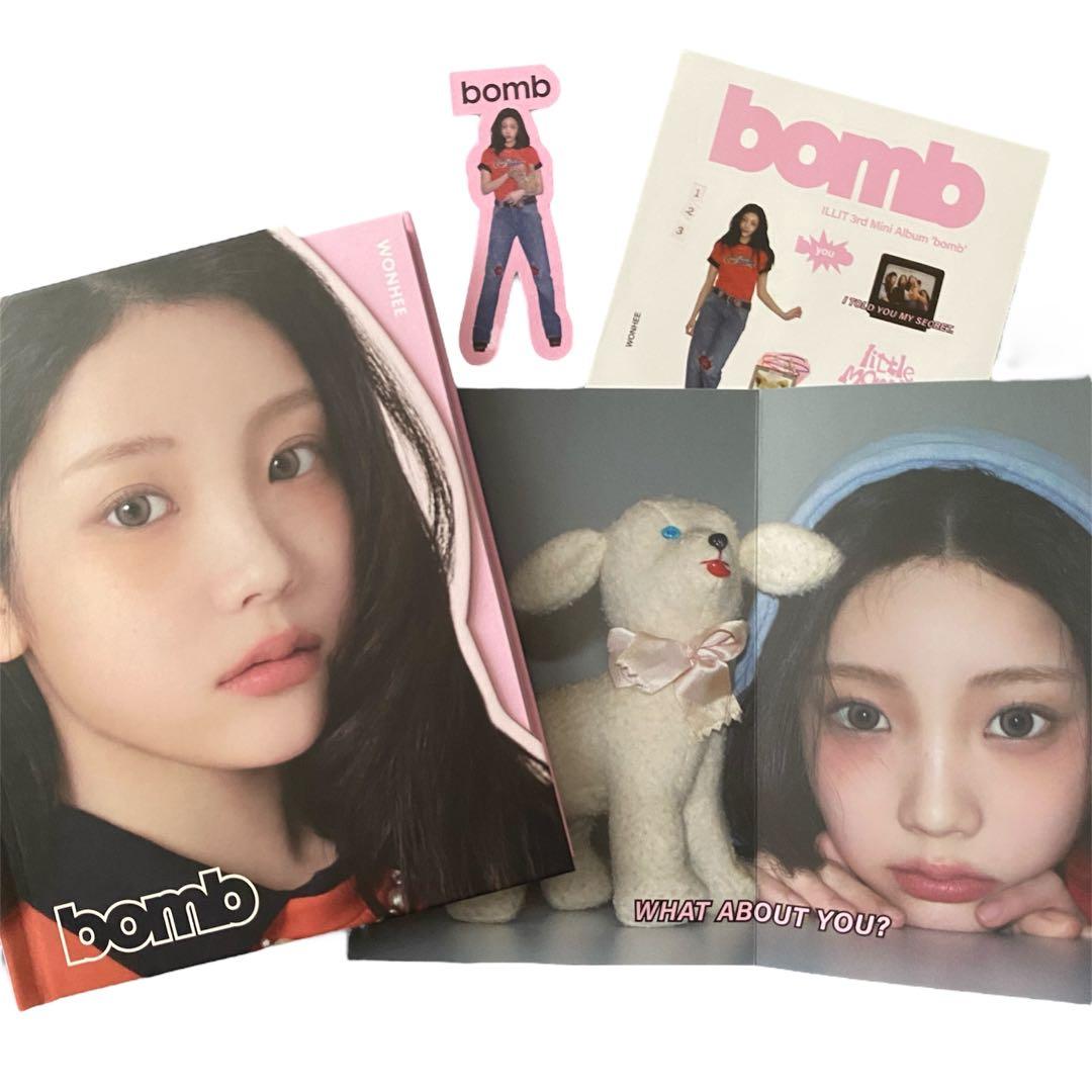 ILLIT bomb【GLLIT ver.ウォンヒ】+トレカ4種セット - メルカリ