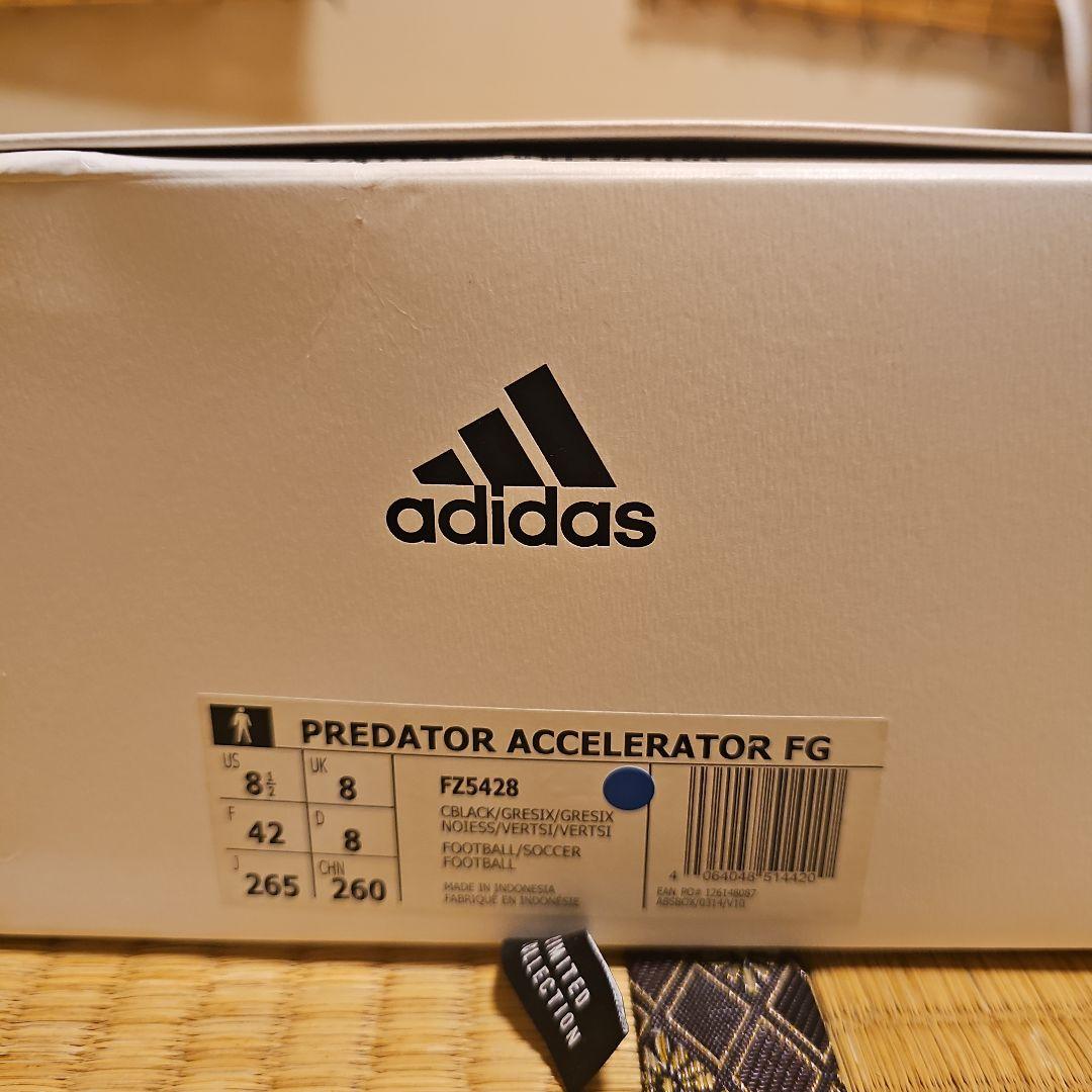 最終adidasプレデターアクセレレイターFG 入手困難 激レア廃盤品