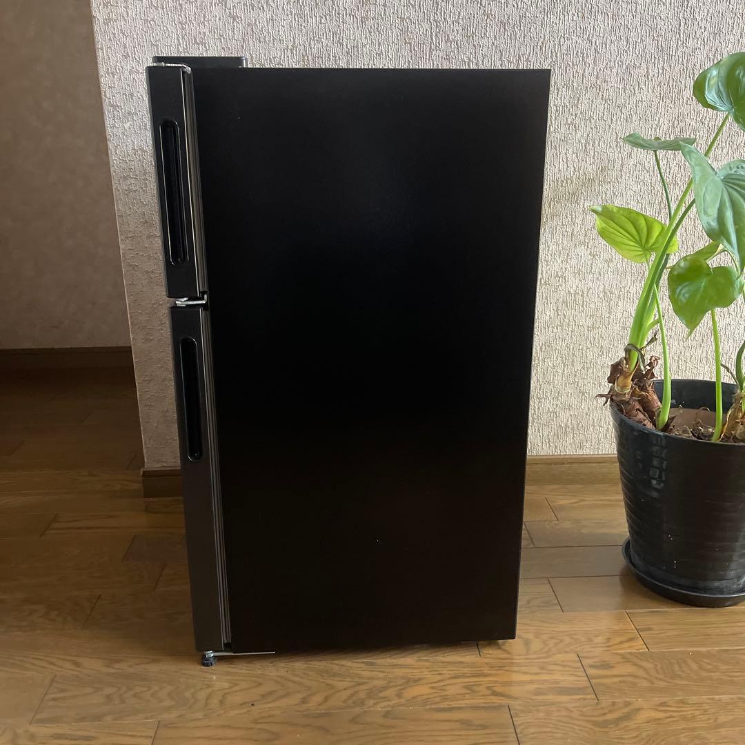 新品未使用】冷蔵庫 87L MAXZEN マクスゼン 小型 2ドア ガンメタ