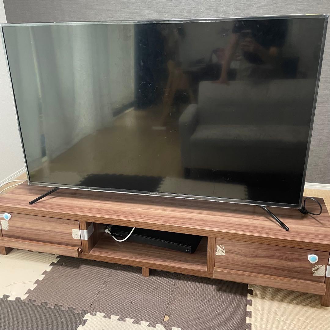【ジャンク品】ハイセンス 55型 液晶TV 2020年製 大型 リモコン付 ハイセンス（HISENSE） テレビ 55型 液晶テレビ 55インチ TV 55U8R 4K