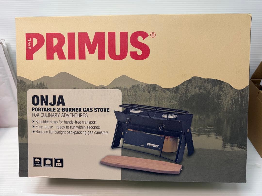 新品未使用 PRIMUS ONJA ツーバーナー プリムス オンジャ ブラック