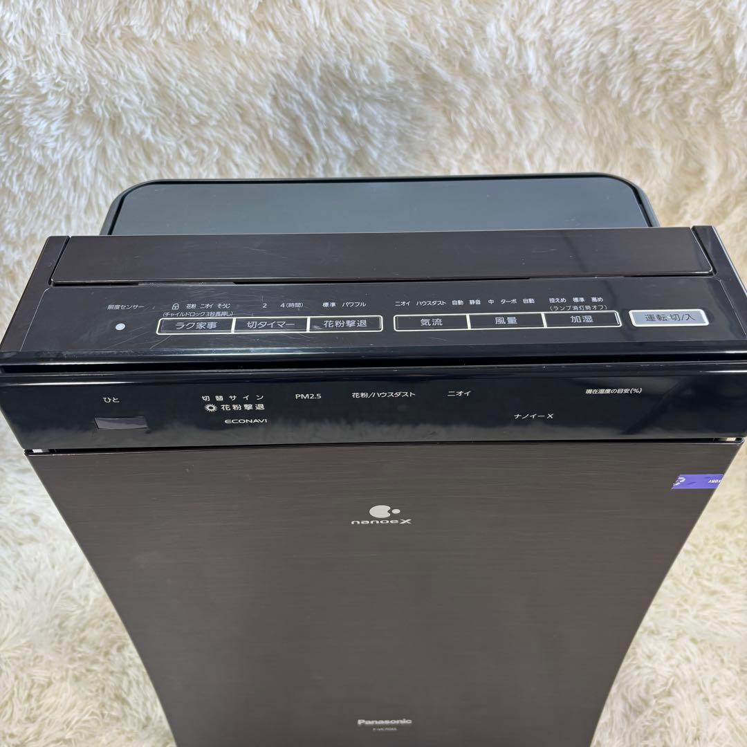 Panasonic F-VC70XS 加湿空気清浄機 木目調 - メルカリ