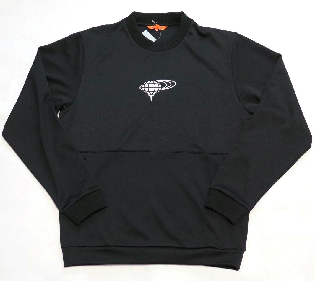 ⓁBEAMS GOLFビームス ゴルフ スムース1ポイントプルオーバーBLACK BEAMS GOLF｜ORANGE LABEL / スムース 1ポイント プルオーバー