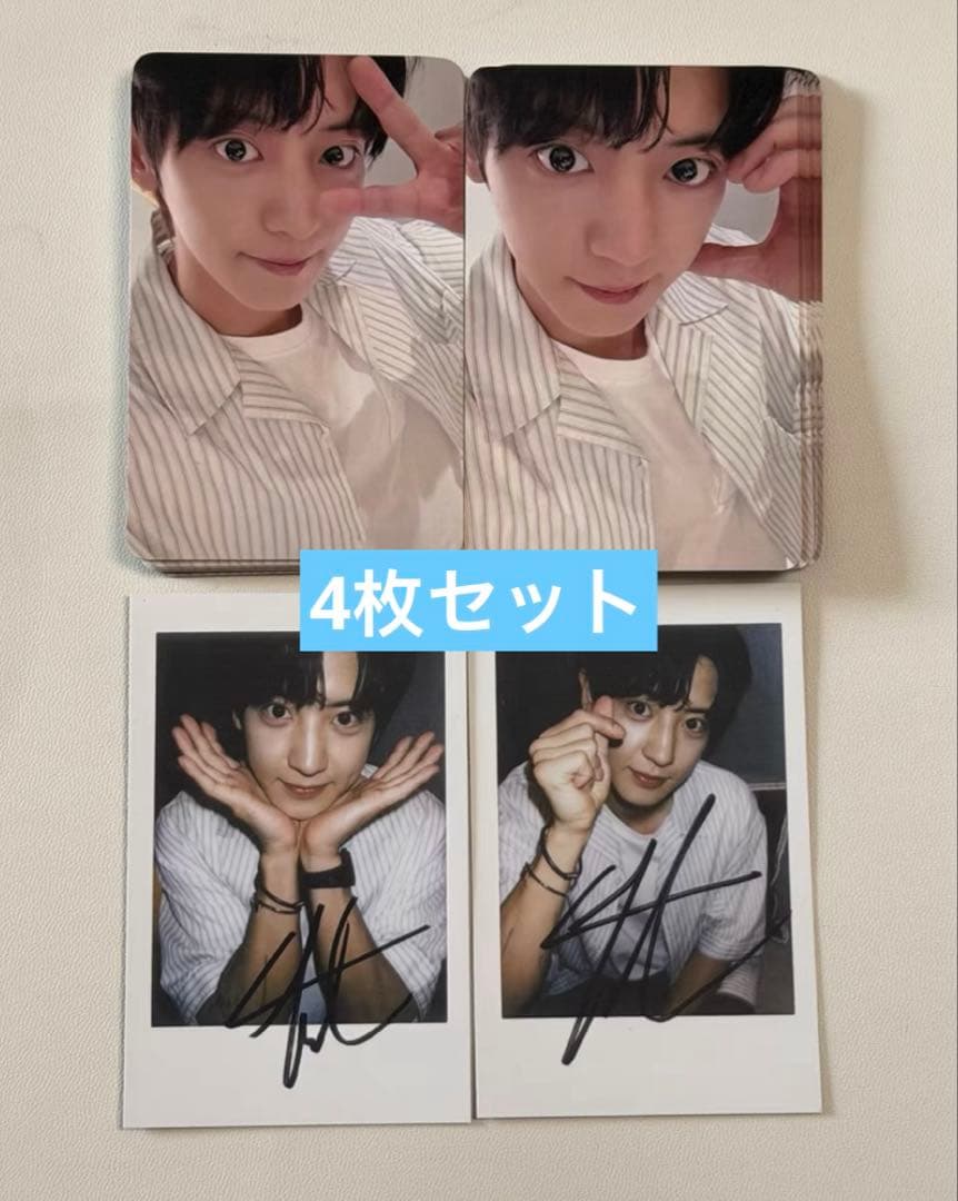 EXO チャンヨル 中国上海popmerchサイン会トレカ 4枚セット - メルカリ