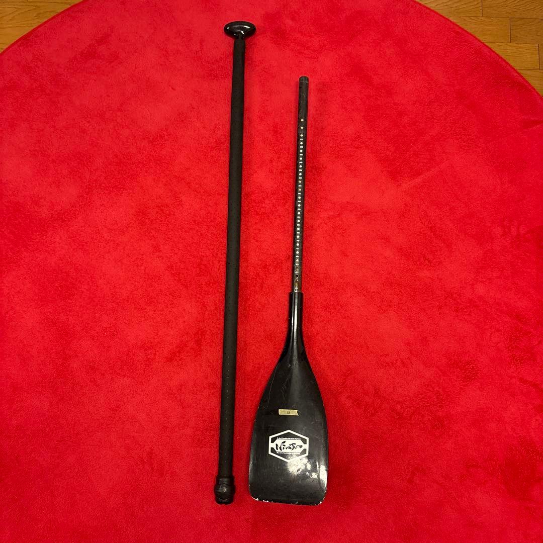 SUP 長さ調整カーボンパドル 鎌倉ショップPADOBO NINJAパドルB