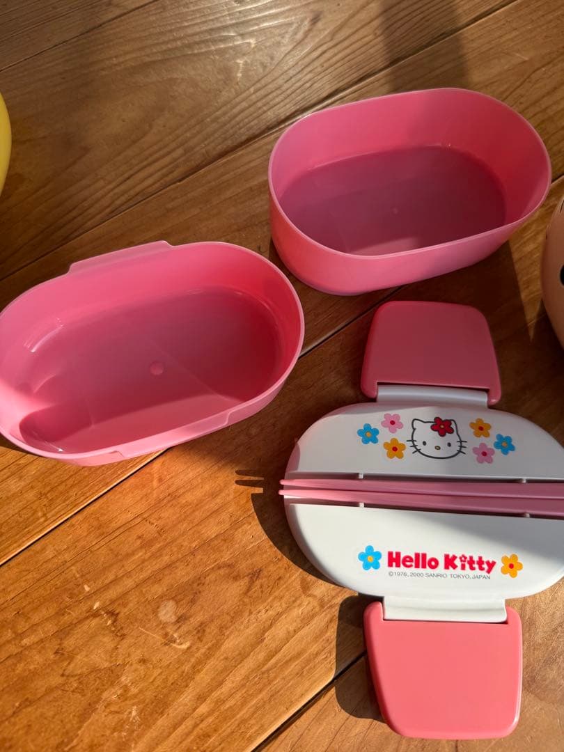 ポムポムプリン ハローキティ 小僧寿しコラボ 弁当箱 サンリオ 廃盤品