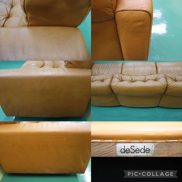 GMEH307○de sede / デセデ MOBILIA モビリア 3人掛けソ - メルカリ