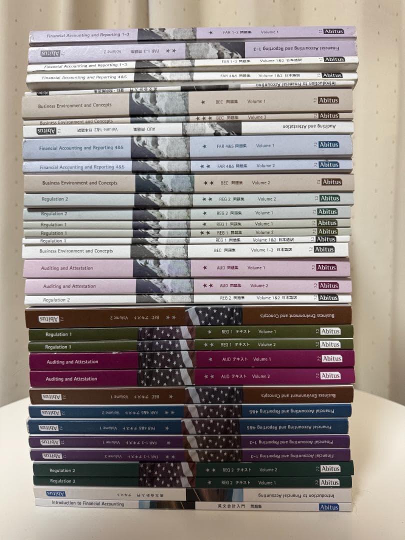 USCPA Abitus Ver7.31 フルセット＋英文会計入門 - メルカリ