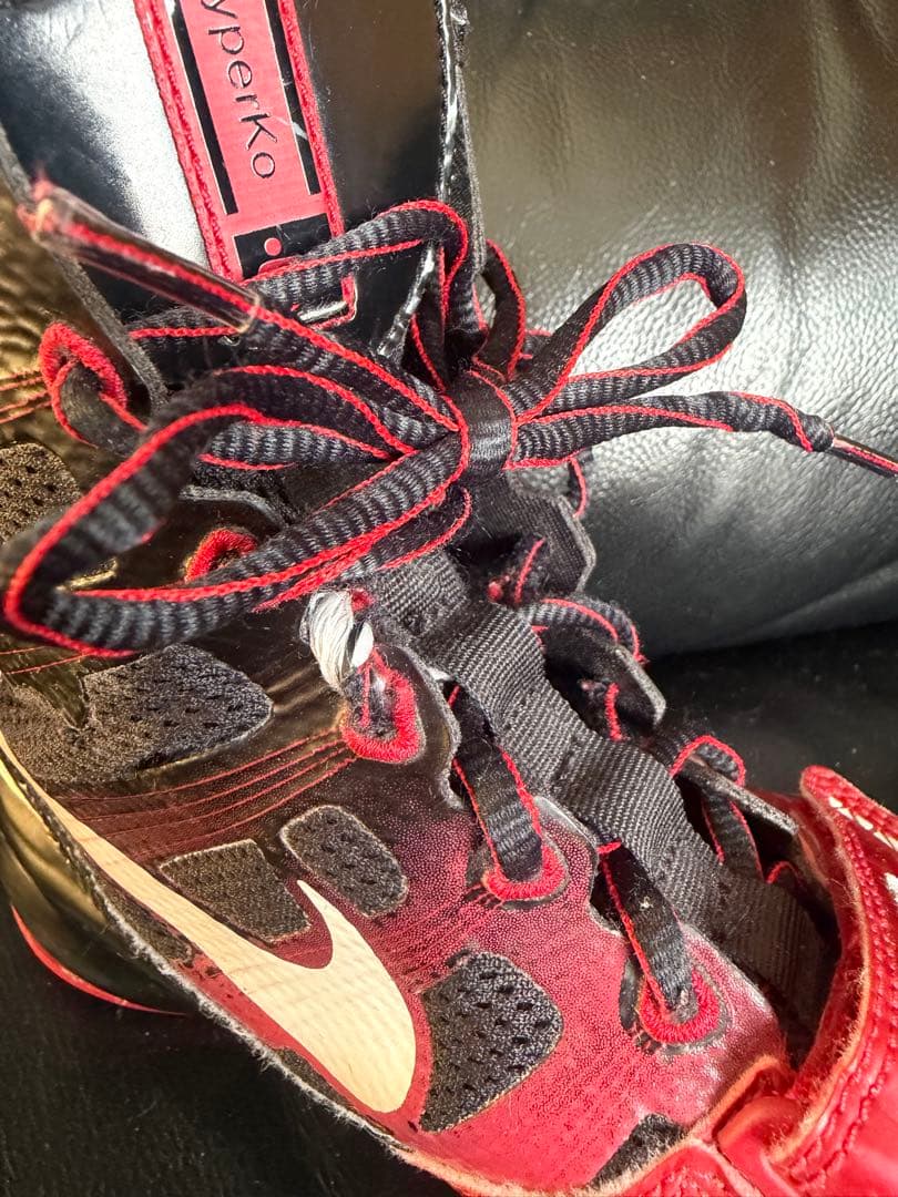 NIKE ボクシングシューズ 24.5cm ハイパーKO - メルカリ