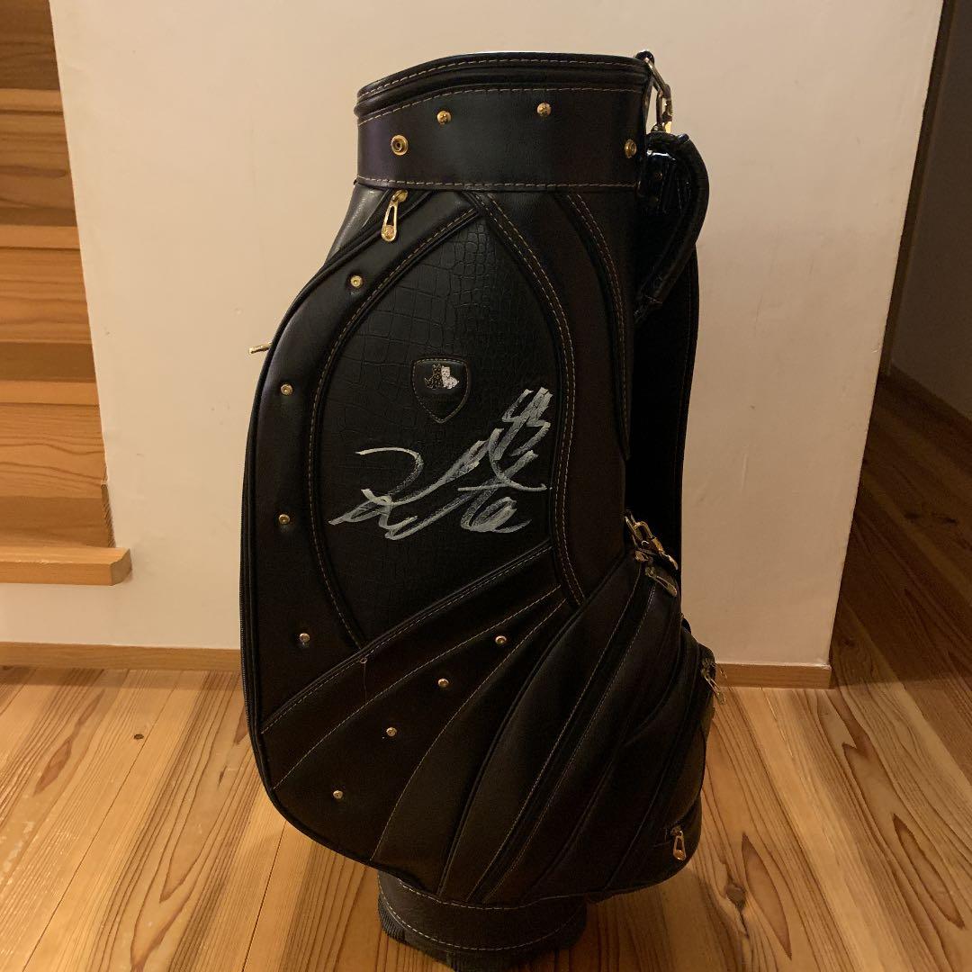 片山プロサイン入り　Black &White sportキャディバック キャディバッグ Callaway Sport 25 JM キャロウェイ スポーツ ホワイト