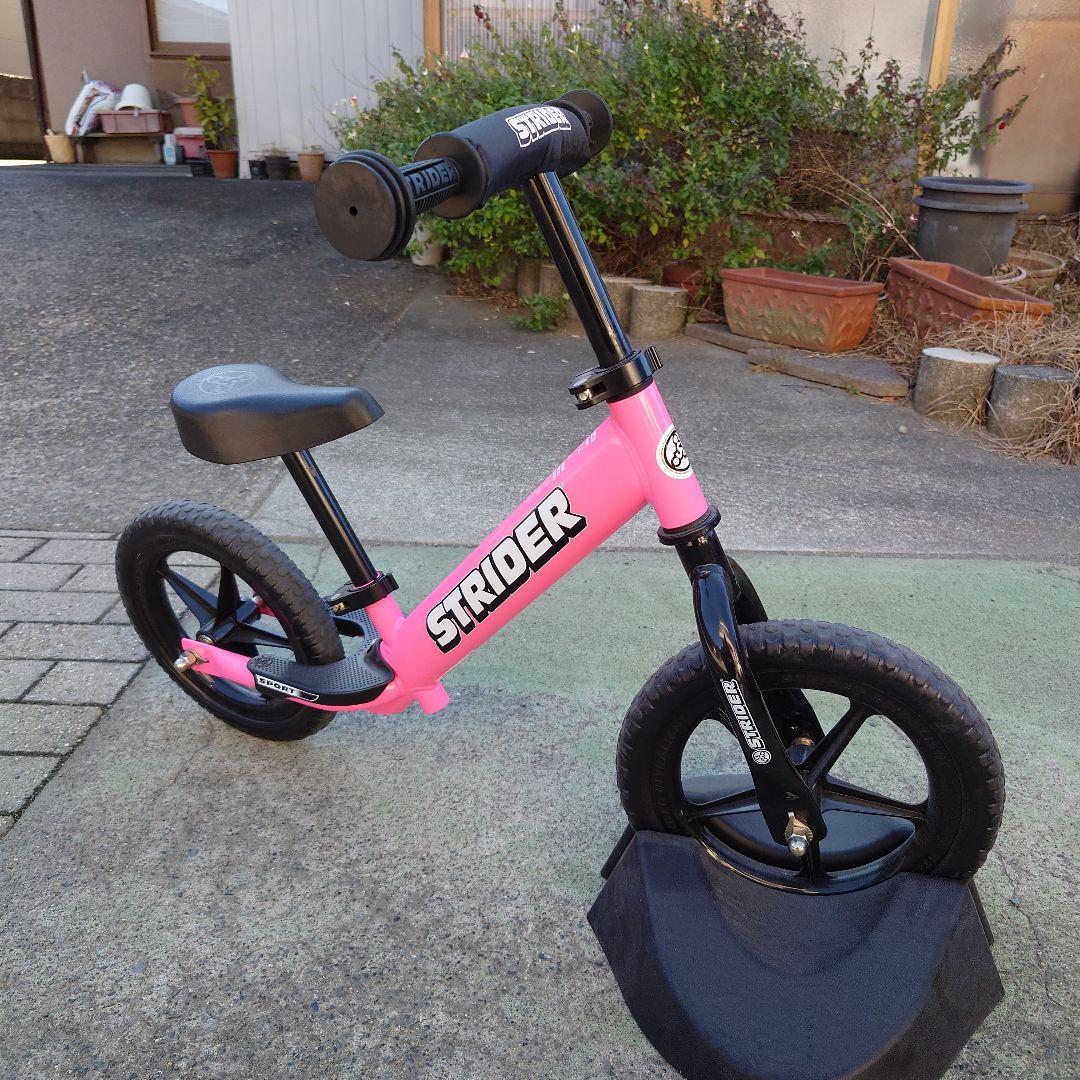 STRIDER スポーツ 12インチ ピンク　スタンド付き 状態良好】STRIDER SPORT 12 ストライダー スポーツ 12インチ バランス