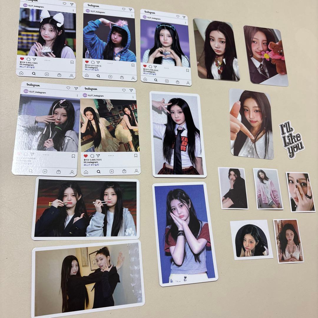 ILLIT☆アイリット☆トレカ☆カード☆ウォンヒ☆フォト☆12枚セット