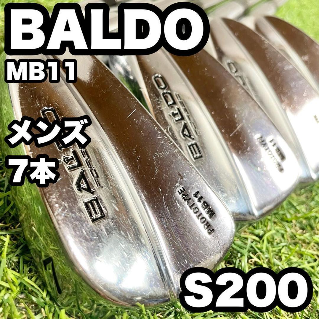 BALDO バルド MB11 マッスルバック アイアンセット メンズ S 7本
