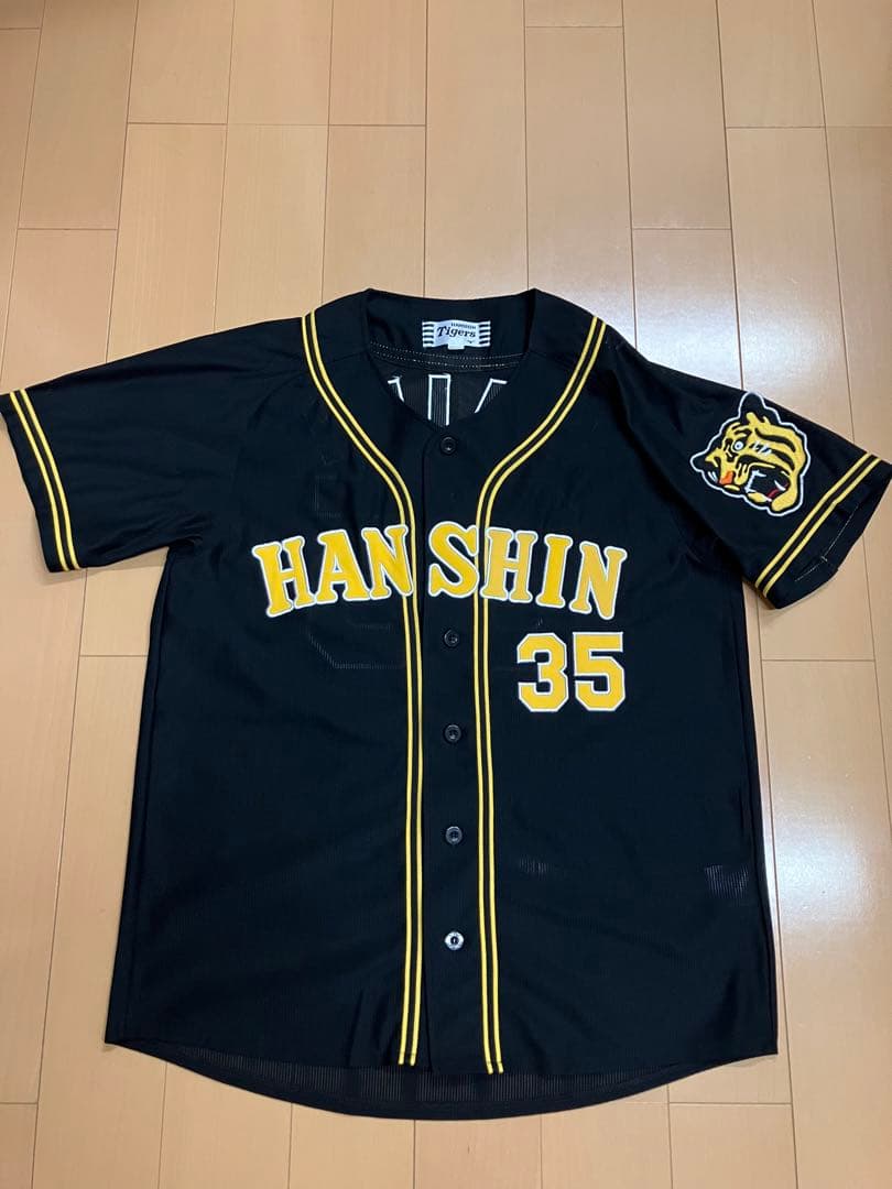 才木浩人 阪神タイガース ユニフォーム 黒 ブラック 当時 復刻 侍