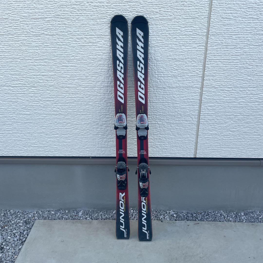 オガサカJ1 130cm スキー板 OGASAKA - メルカリ