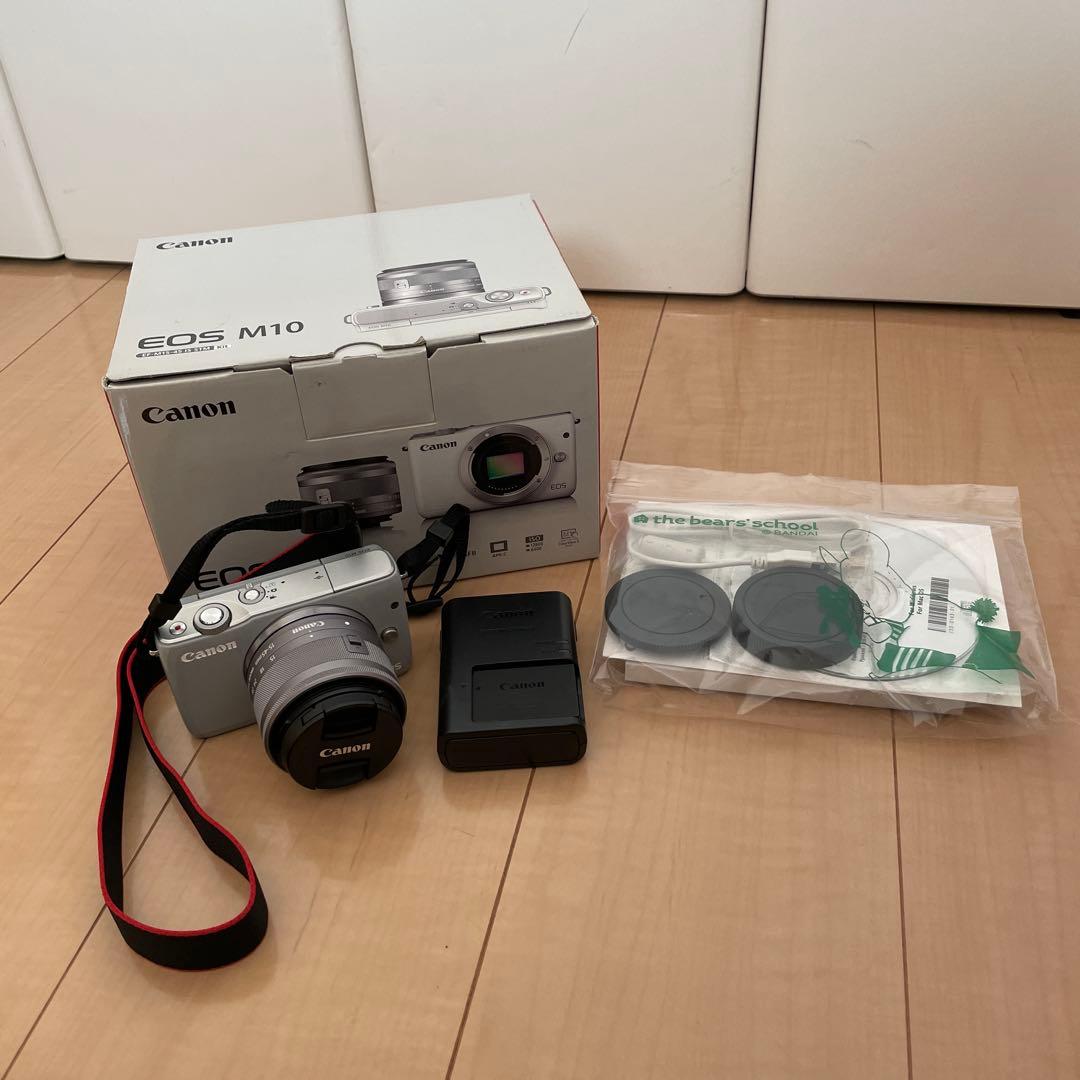 Canon ミラーレス一眼　EOS M10 デジタルカメラ　グレー CANON EOS M10 ダブルズームキット [グレー] 価格比較 - 価格.com