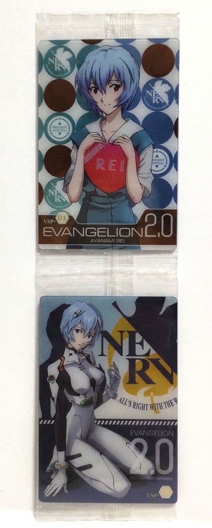 新世紀エヴァンゲリオン 綾波レイ ウエハース カード - メルカリ