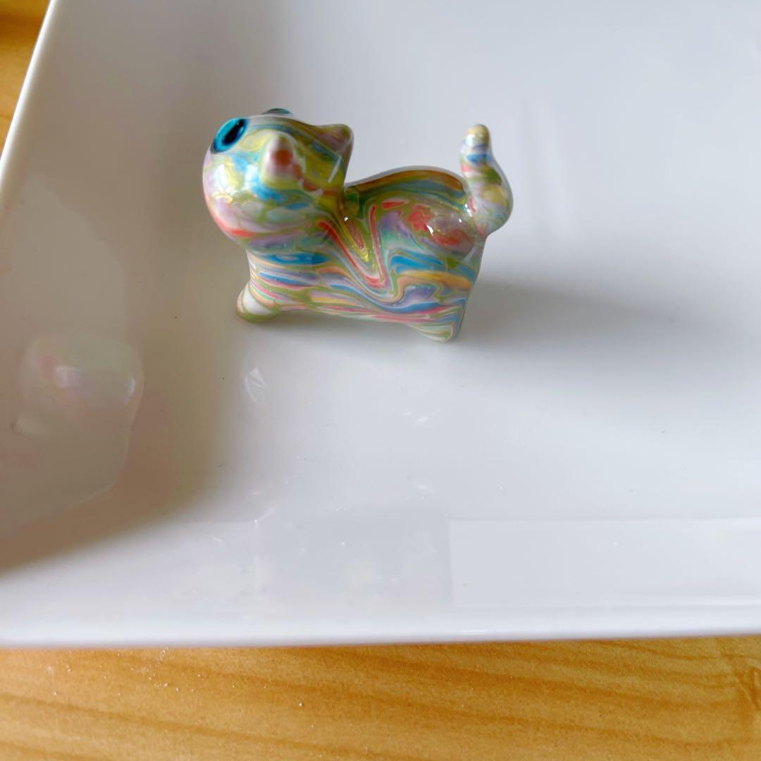 新品 マーブルキャット スーダン 猫 コモンズ 猫置物 - メルカリ