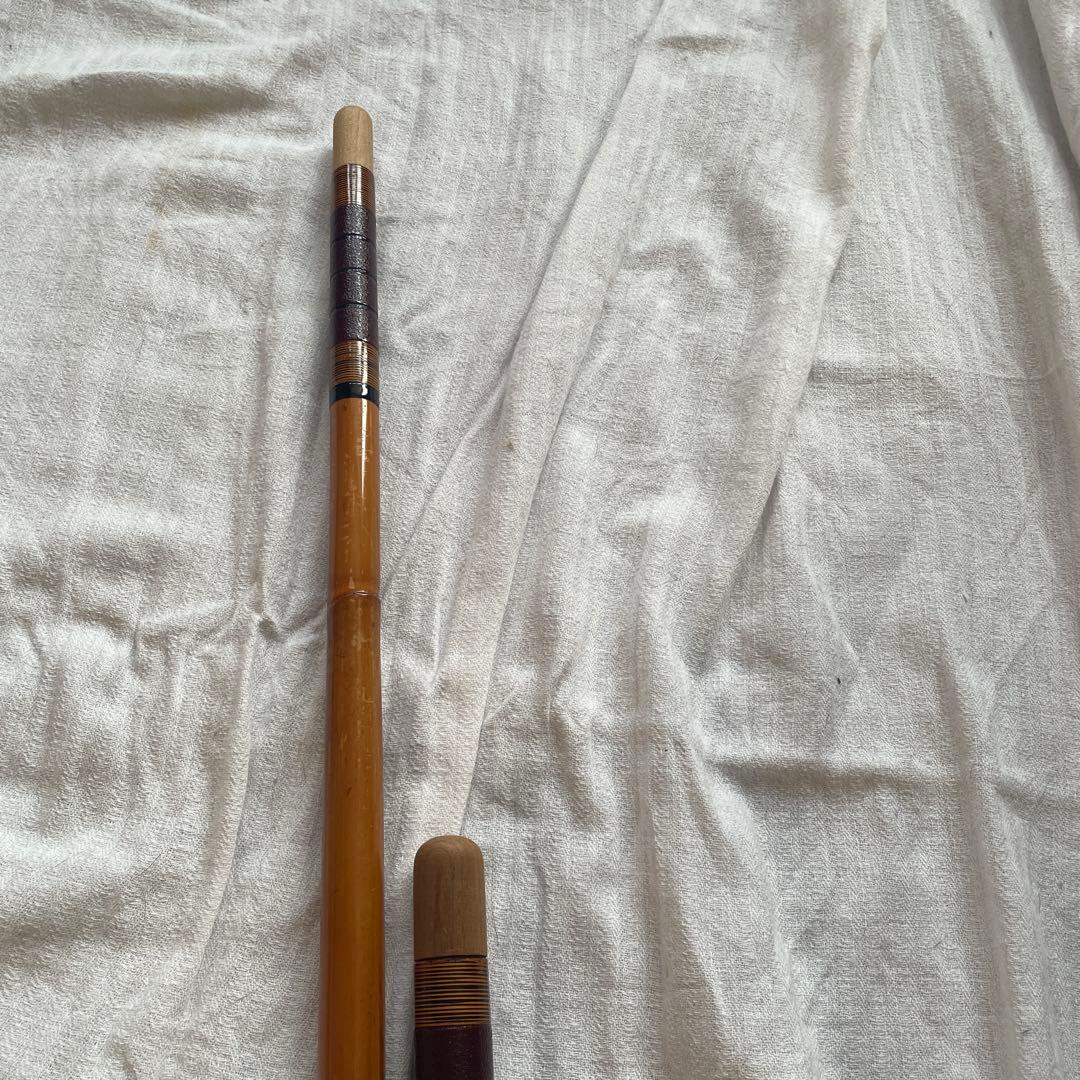 ヘラブナ釣 竿掛 別造り 寿光作 2本セット - メルカリ