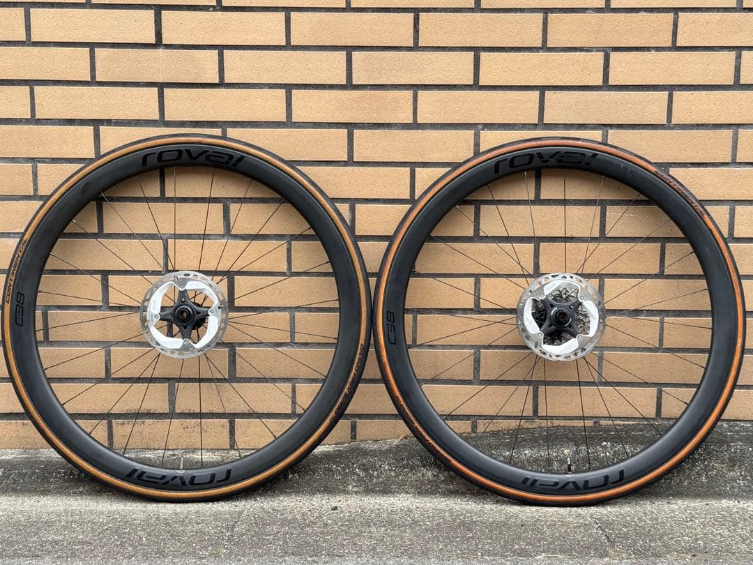 ロヴァール ROVAL C38 カーボン チューブレス ディスク ホイールセット ロヴァール ROVAL C38 DISC カーボン チューブレスレディ ホイール