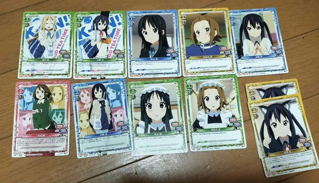 けいおん プレメモ レア、プロモまとめ