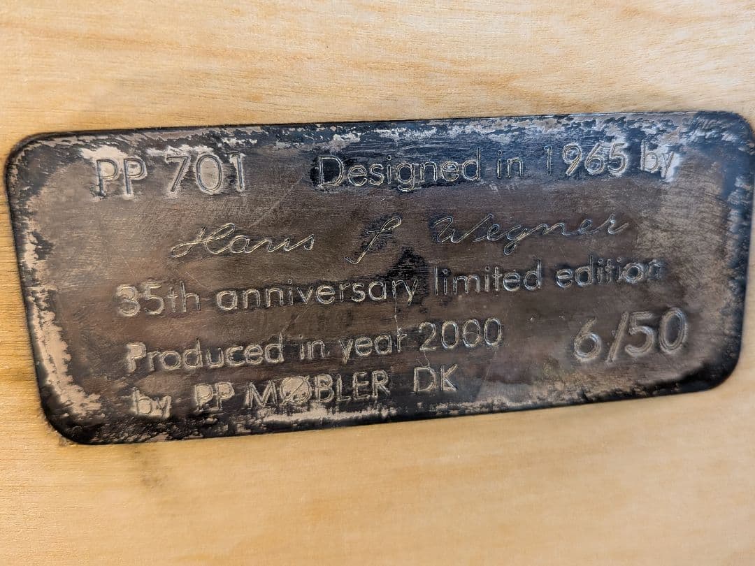 PP701 35周年 限定 6/50 ウェグナー 極上美品 - メルカリ
