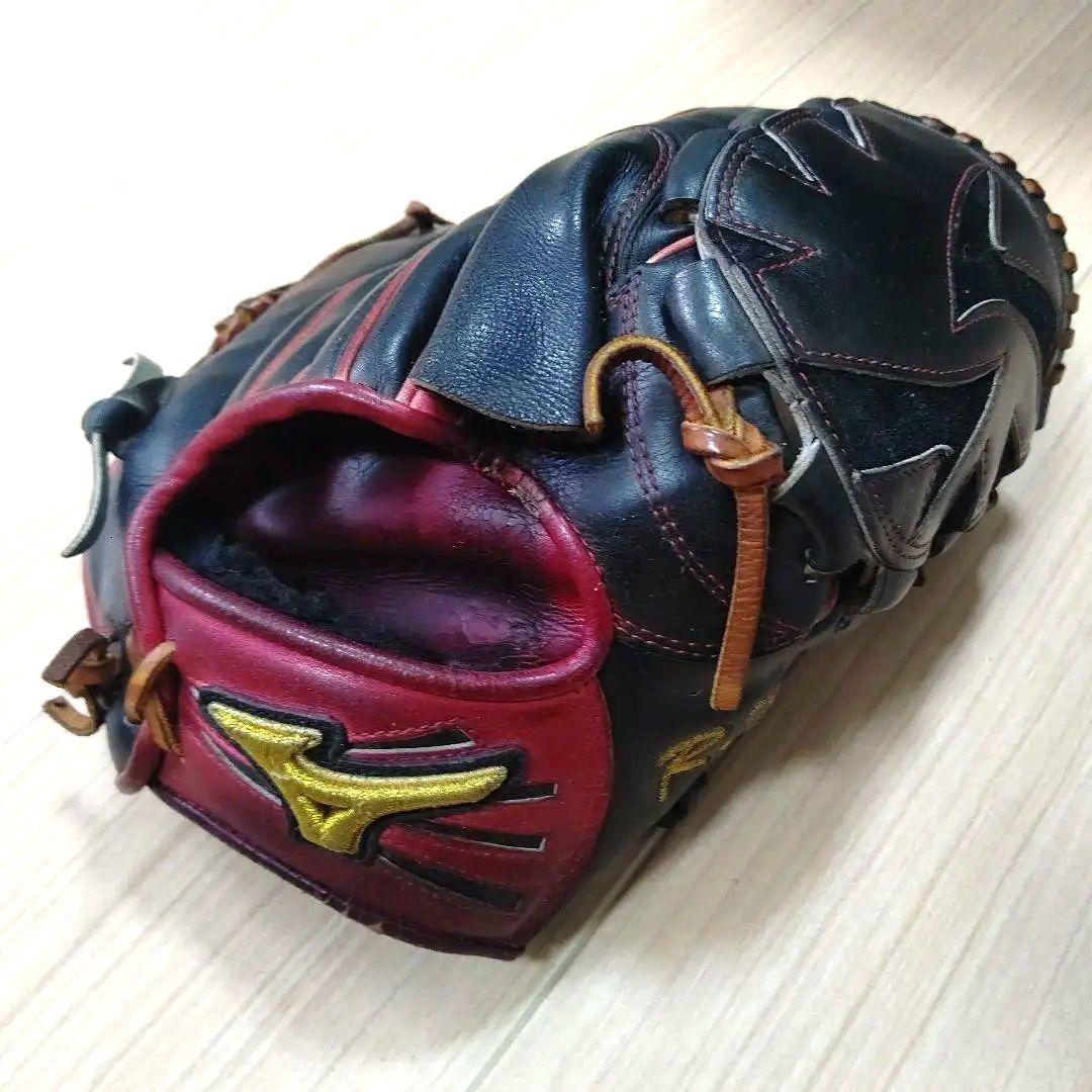 Mizuno プロ支給品【値下げ交渉可】 Mizuno Pro 平裏刺繍1円 2026モデル ミズノプロ 限定 軟式 グローブ