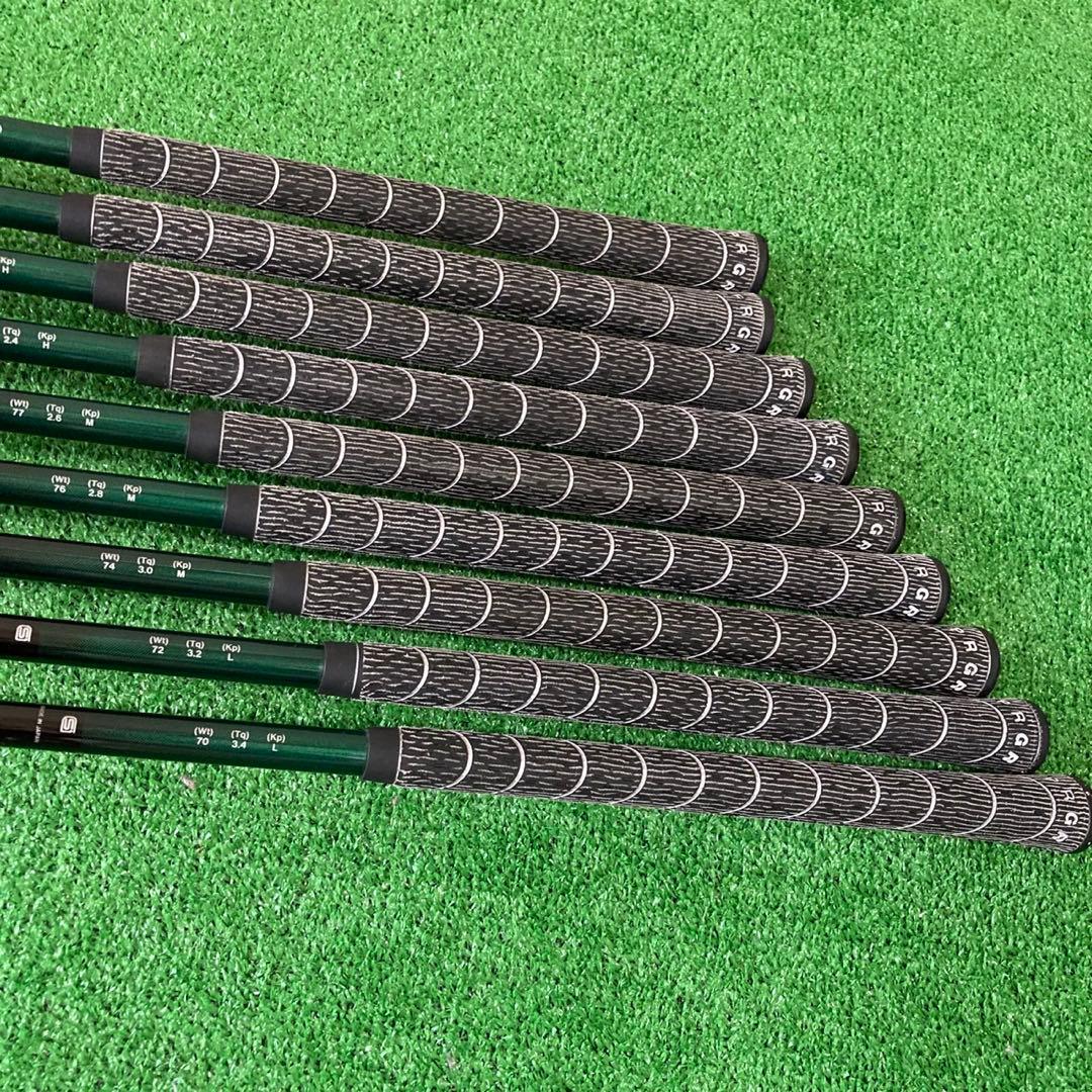 PRGR DATA811 三浦技研 3〜9PS 9本セットM-40 - メルカリ