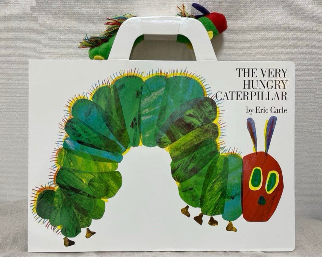 ビックサイズ ボードブック ぬいぐるみ セット はらぺこあおむし