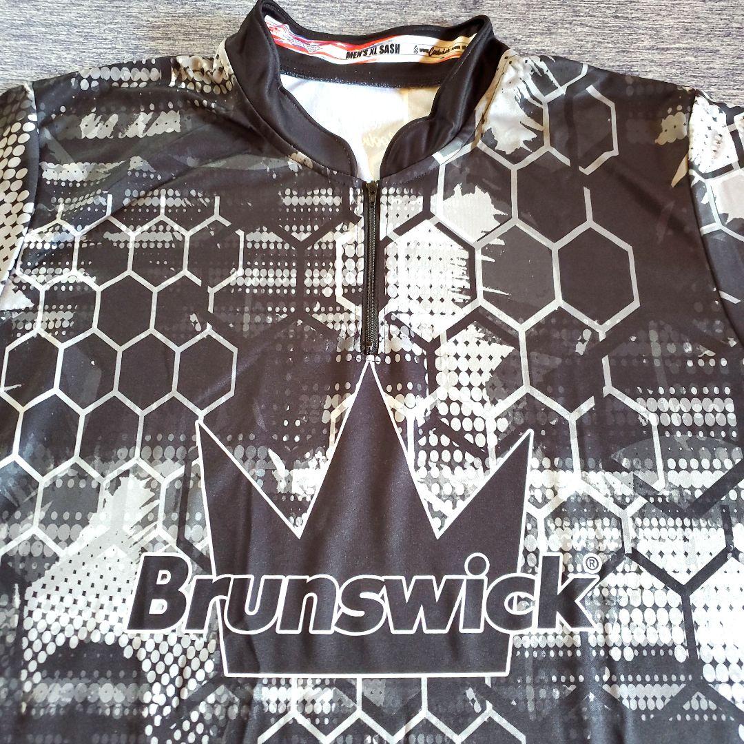 日本未発売】ボウリングウェア Brunswick 日本サイズ2XL ブラックの