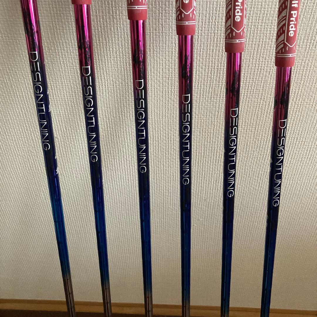 スリクソンZXi5 数量限定ブラックモデル5I~Pw 6本 超限定シャフト