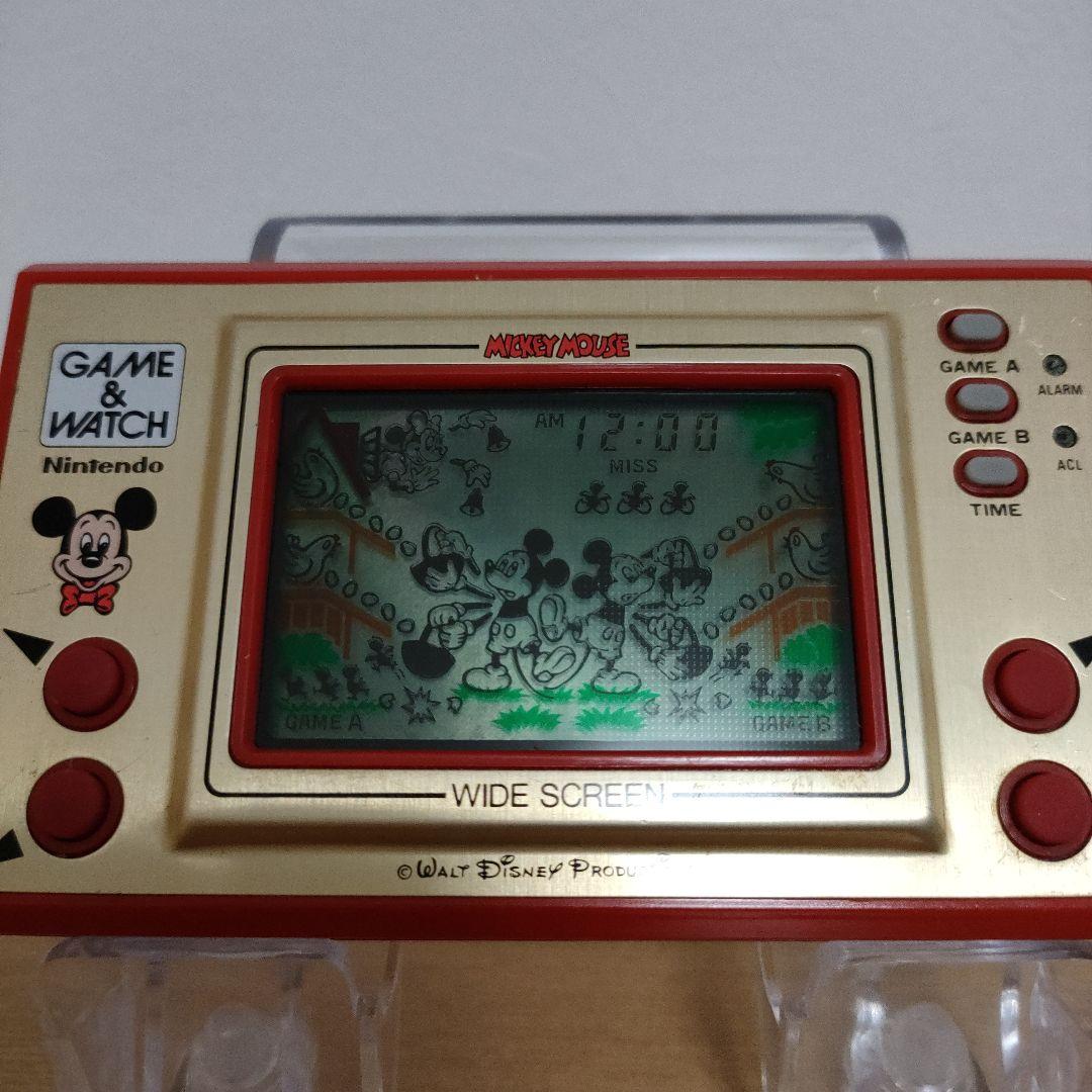ゲーム＆ウォッチ ミッキーマウス Nintendoニンテンドー メンテナンス