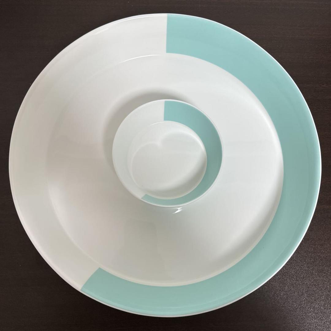 ティファニー カラーブロック オードブル 大皿 直径33㎝ ボウル 2点セット ティファニーの「ホーム＆アクセサリー コレクション」をご紹介