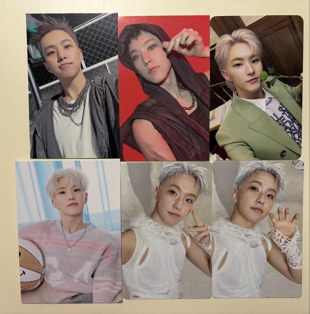 seventeen セブチ ホシ TSUTAYA特典 纏め売り トレカセット - メルカリ