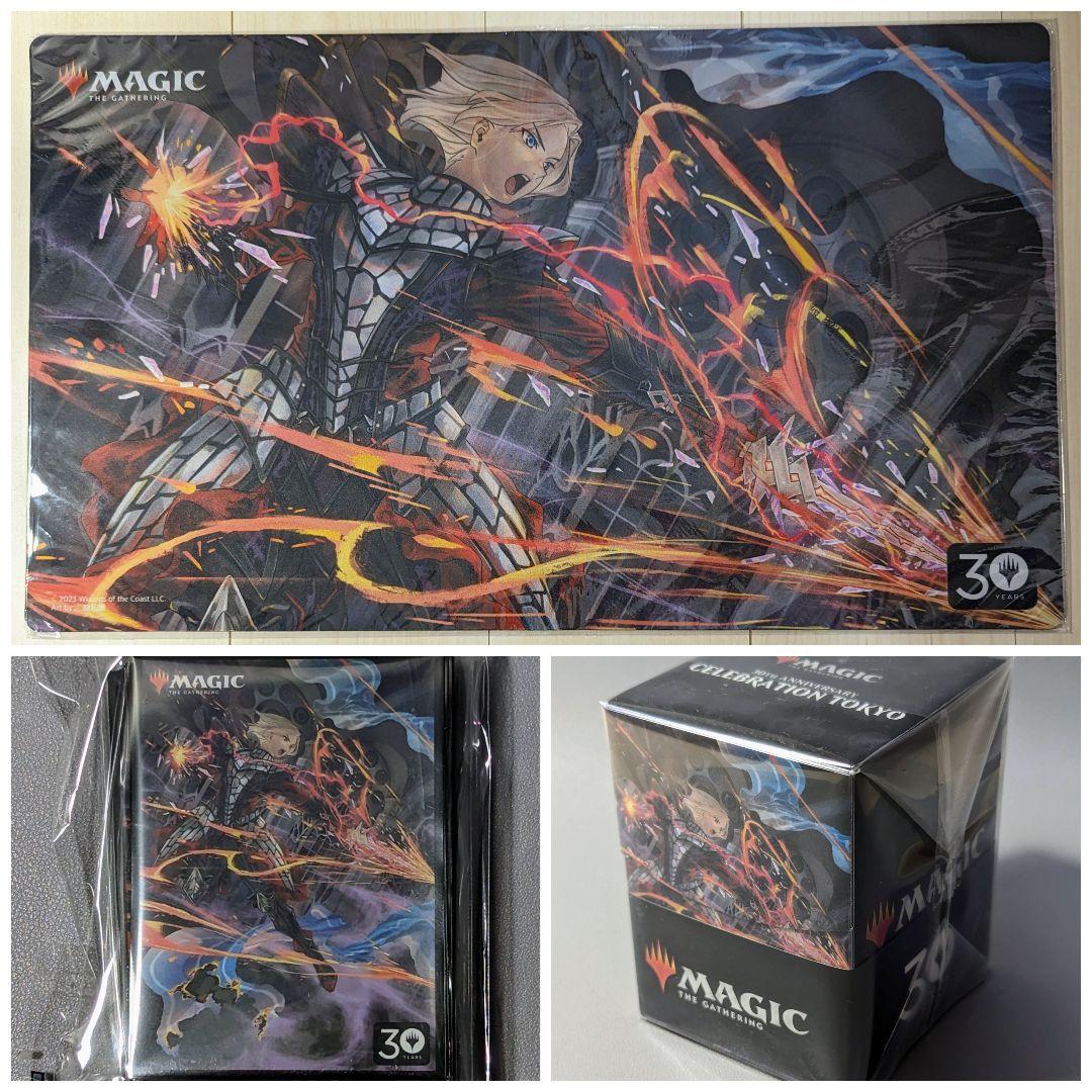 未使用】紅蓮破 胡拓磨氏 プレイマット＋スリーブ＋デッキケース