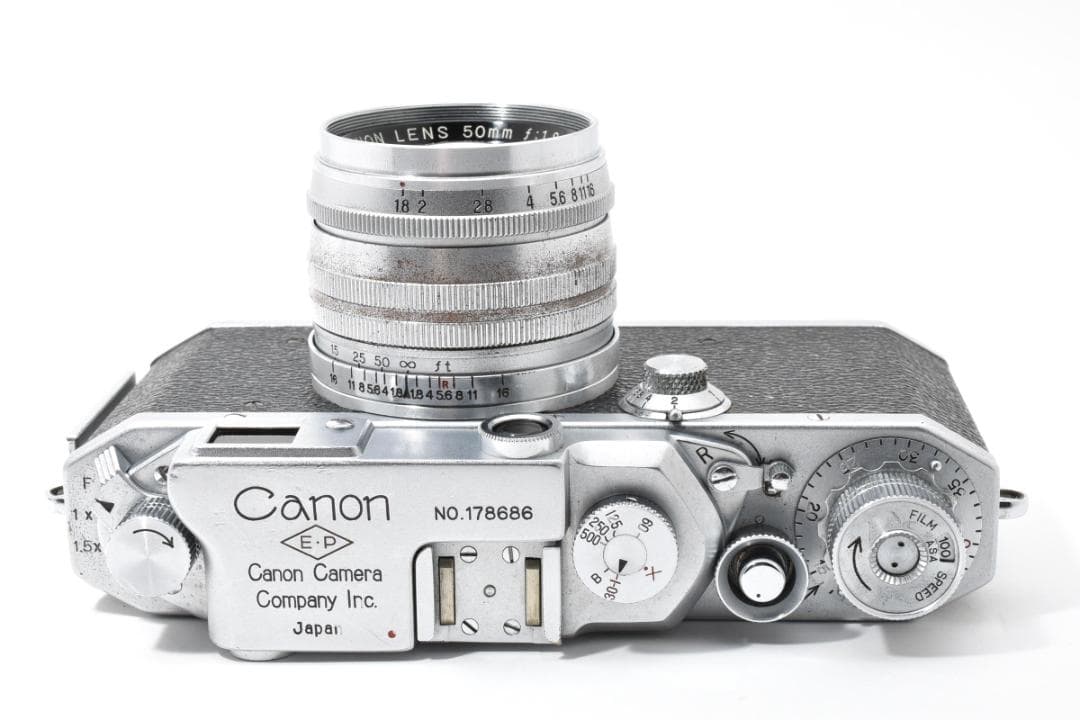 キャノン CANON Iis改 50mm F1.8 ライカLマウント カメラ - メルカリ