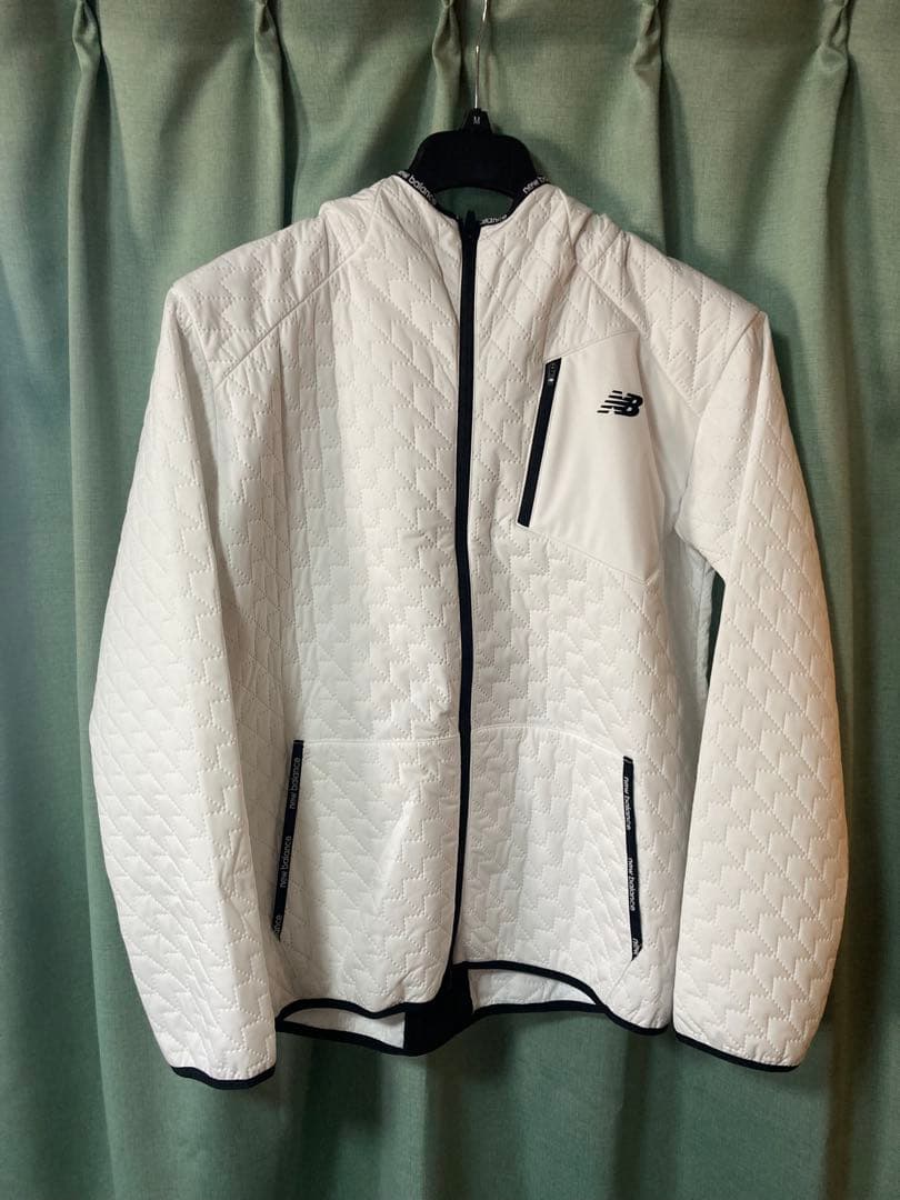 New Balance ホワイト　キルティング　ジャケット　サイズ6（XL） NB公式アウトレット】 キルティングジャケット ｜【NB公式アウトレット