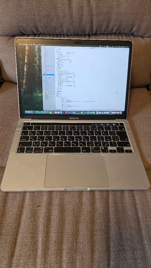 MacBook本体 Apple MacBook Pro M1 8GB 256GB Apple MacBook Pro 13.3インチ Retinaディスプレイ Late 2020/Apple M1